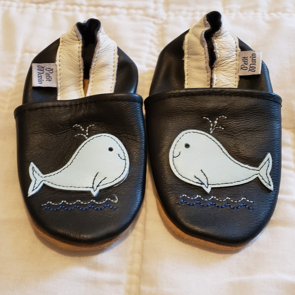 Soft Sole Leather Baby Shoes, Size 12-18 Months To